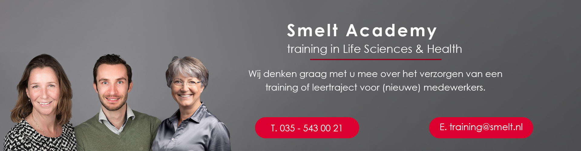 Smelt Academy Training in Life Sciences & Health