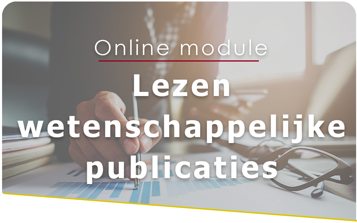 Smelt Academy online module Lezen wetenschappelijke publicaties